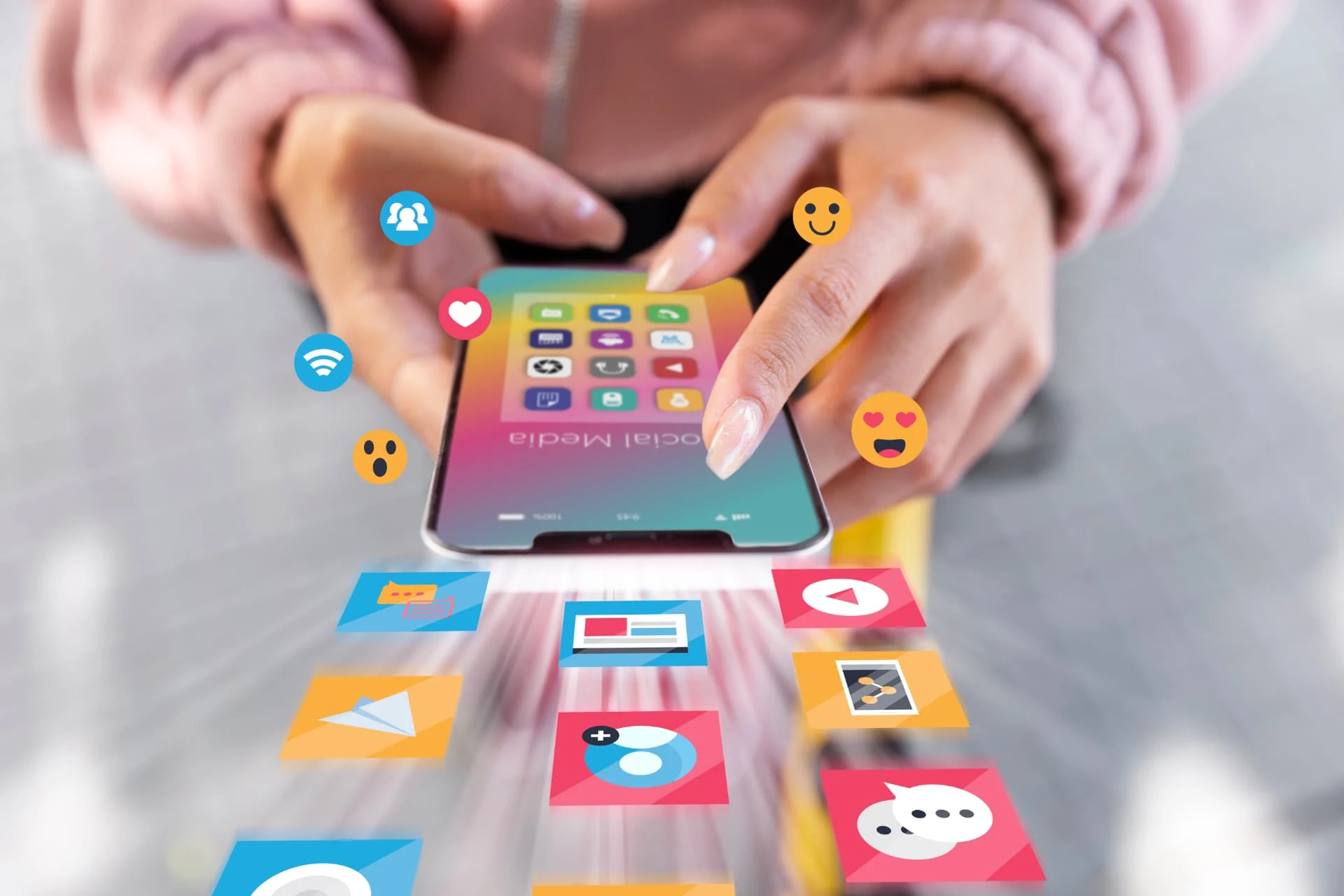 Digital marketing and social media content planning in BEYOND colours